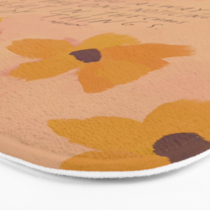 Noticing Light In The Chaos Of Things Bath Mat Gallery Image 3