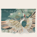 Golden Crane Wall Hanging Gallery Image 1