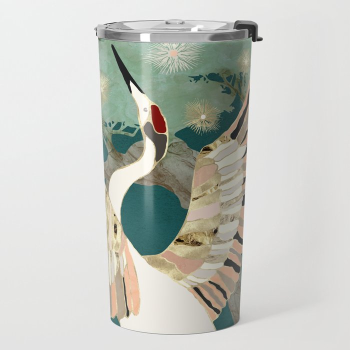 Golden Crane Travel Mug Gallery Image 2
