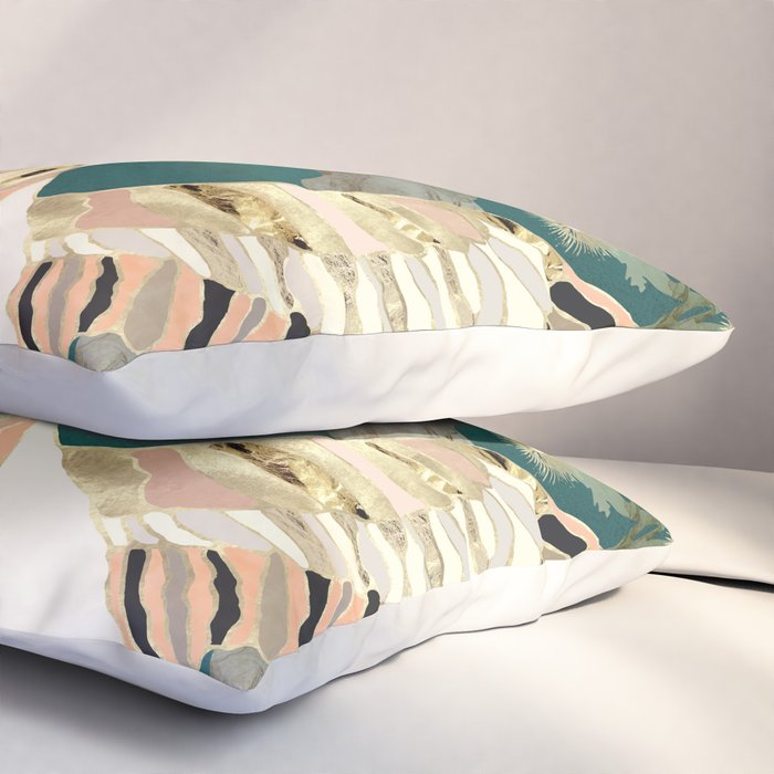 Golden Crane Pillow Sham Gallery Image 3