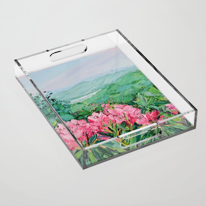 Craggy Gardens Acrylic Tray Gallery Image 1