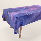 Galaxy Pattern Watercolor Tablecloth Gallery Image 1