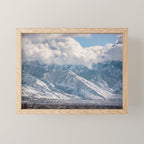 Snowstorm in Salt Lake City Mini Art Print Gallery Image 1
