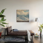 Snowstorm in Salt Lake City Wood Wall Art Gallery Image 2