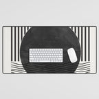 Abstract Modern  Desk Mat Gallery Image 1