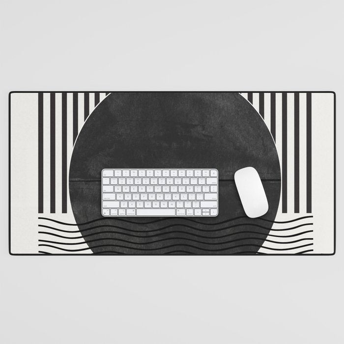 Abstract Modern  Desk Mat Gallery Image 1