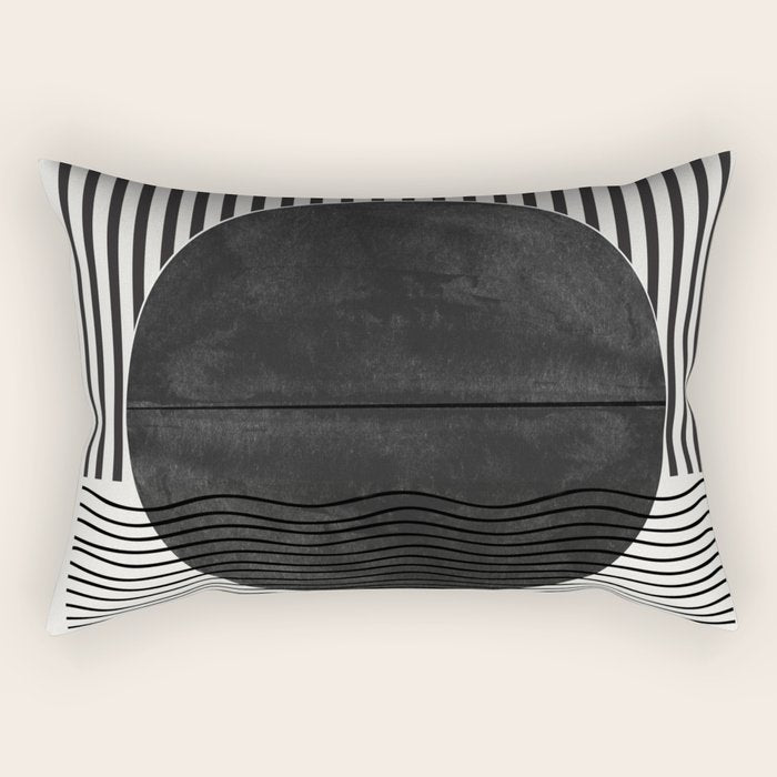 Abstract Modern  Rectangular Pillow Gallery Image 2