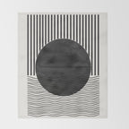 Abstract Modern  Throw Blanket Gallery Image 2