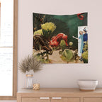 Under the Sea // Seahorses Wall Tapestry Gallery Image 2