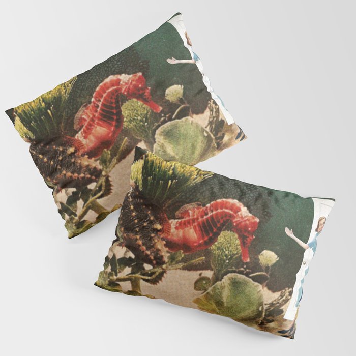 Under the Sea // Seahorses Pillow Sham Gallery Image 3