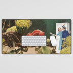 Under the Sea // Seahorses Desk Mat Gallery Image 1