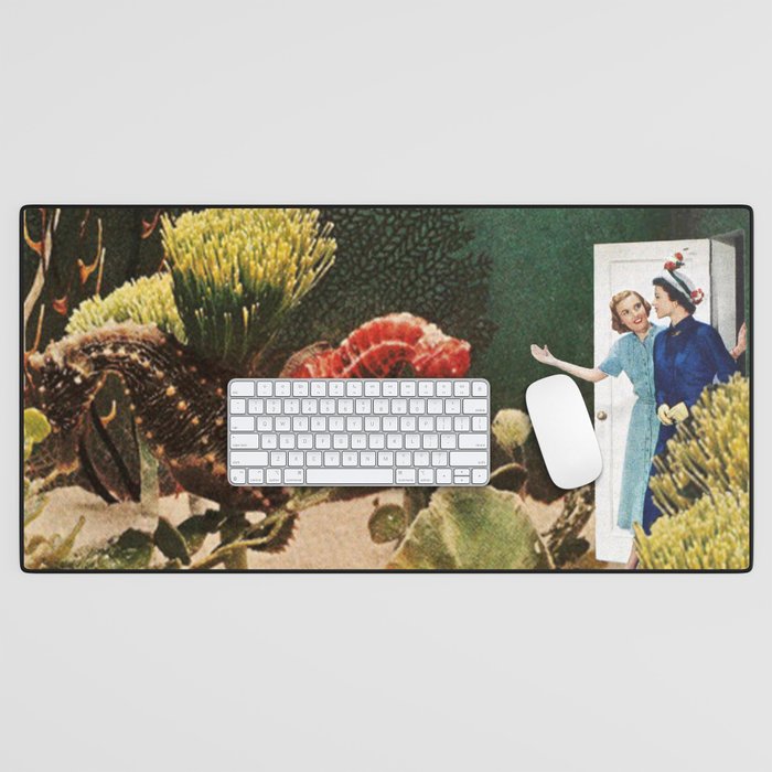 Under the Sea // Seahorses Desk Mat Gallery Image 1