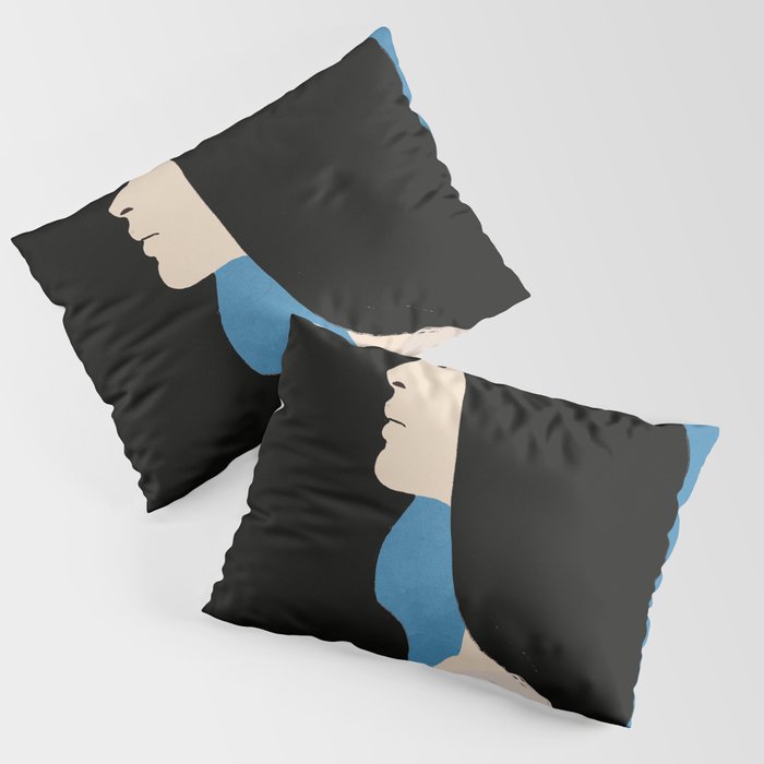 Girl Portrait 2 Pillow Sham Gallery Image 1