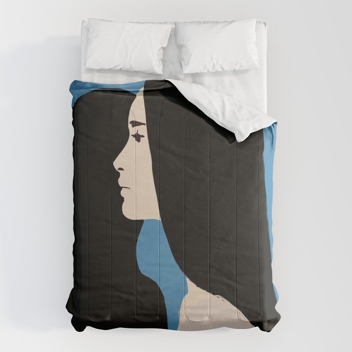 Girl Portrait 2 Comforter Gallery Image 6