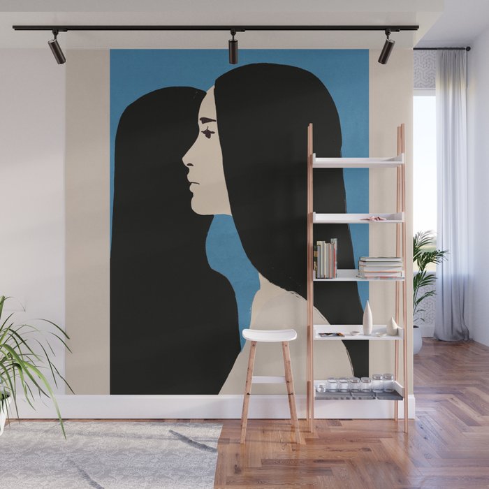 Girl Portrait 2 Wall Mural