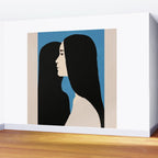 Girl Portrait 2 Wall Mural Gallery Image 2