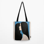 Girl Portrait 2 Tote Bag Gallery Image 2
