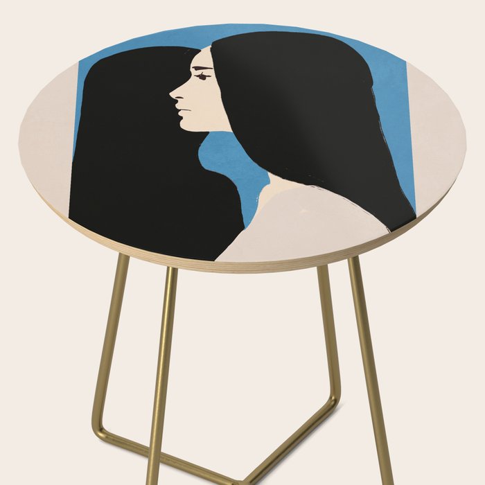 Girl Portrait 2 Side Table Gallery Image 2