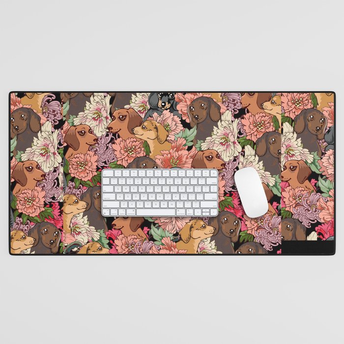 Because Dachshund Desk Mat Gallery Image 1