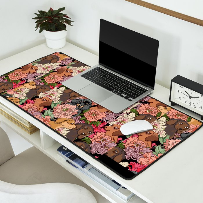 Because Dachshund Desk Mat Gallery Image 2