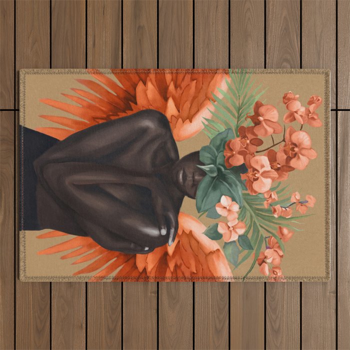 Celestial Bloom 2 Outdoor Rug Gallery Image 1