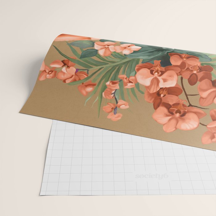 Celestial Bloom 2 Wrapping Paper Gallery Image 2
