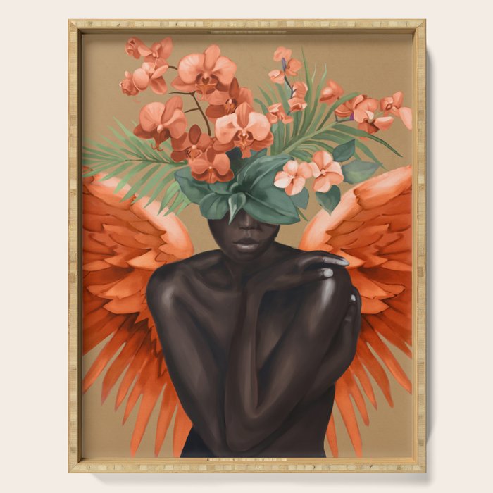 Celestial Bloom 2 Serving Tray Gallery Image 1