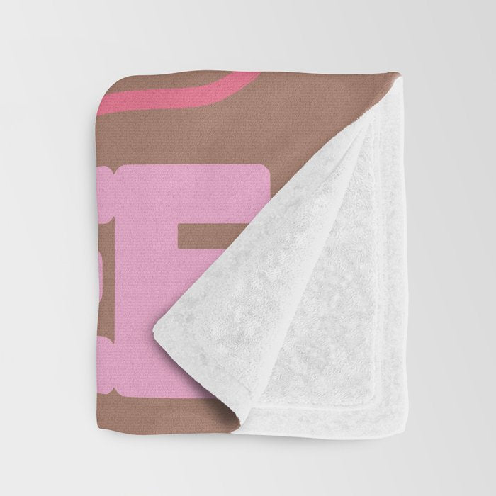 Sunday Morning Coffee Inspired by PANTONE 17 1230 Mocha Mousse Throw Blanket Gallery Image 3