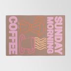 Sunday Morning Coffee Inspired by PANTONE 17 1230 Mocha Mousse Rug Gallery Image 2