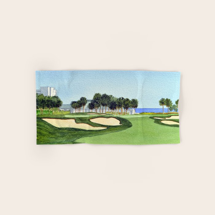 The Dunes Golf Club Myrtle Beach South Carolina Bath Towel Gallery Image 1
