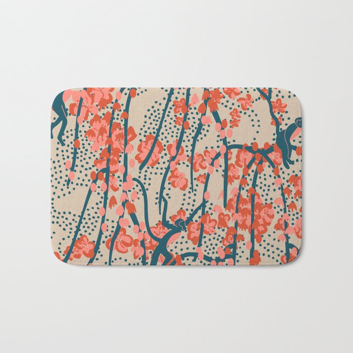  BENGAL CORA MONKEY Bath Mat Gallery Image 1