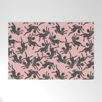 Black cheetah dance Welcome Mat Gallery Image 1