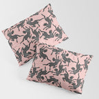Black cheetah dance Pillow Sham Gallery Image 3
