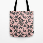 Black cheetah dance Tote Bag Gallery Image 1