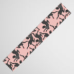 Black cheetah dance Table Runner Gallery Image 3
