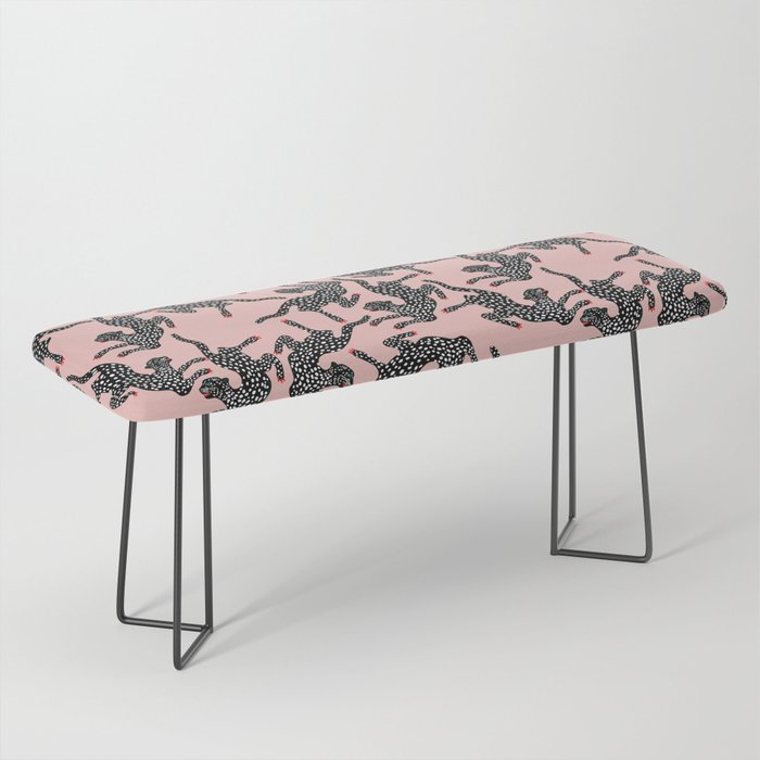 Black cheetah dance Bench Gallery Image 1