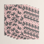 Black cheetah dance Wrapping Paper Gallery Image 3
