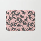 Black cheetah dance Bath Mat Gallery Image 1