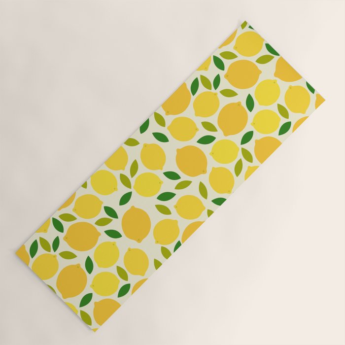 Lemon Yoga Mat Gallery Image 1