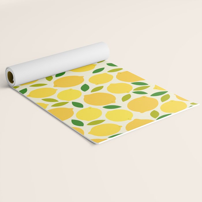 Lemon Yoga Mat Gallery Image 2