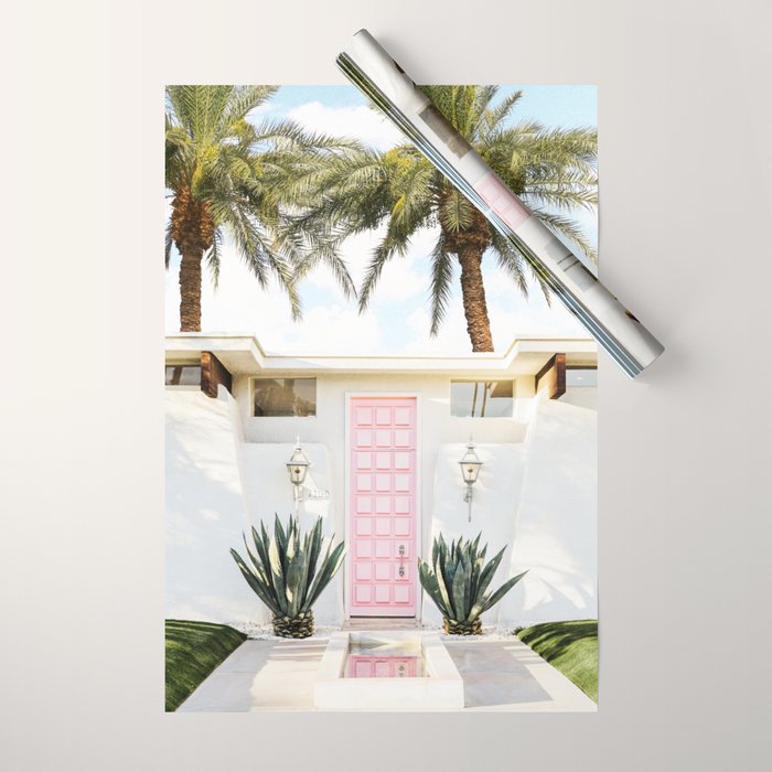 Palm Springs House Wrapping Paper Gallery Image 1