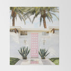 Palm Springs House Throw Blanket Gallery Image 2