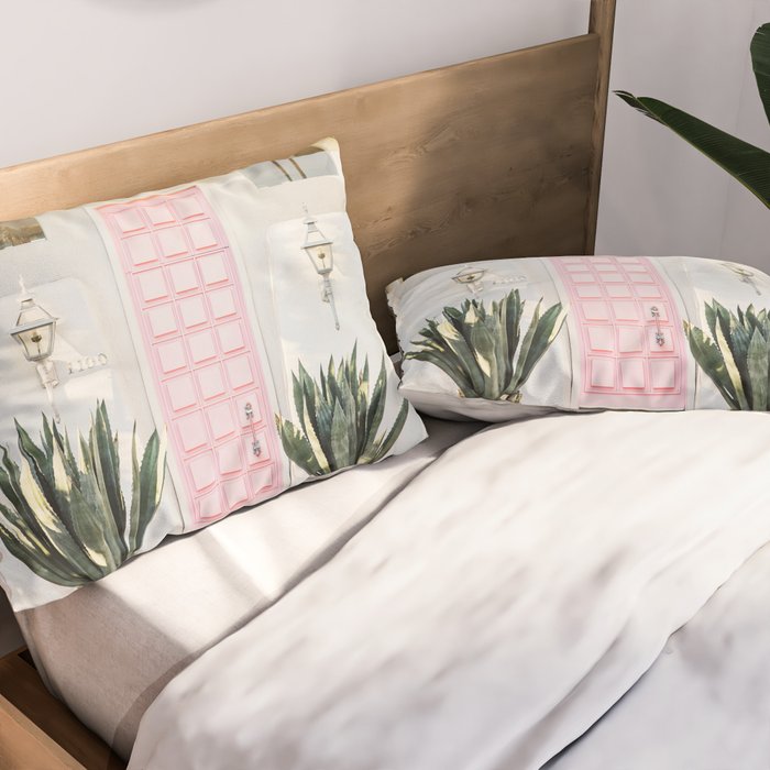 Palm Springs House Pillow Sham Gallery Image 2