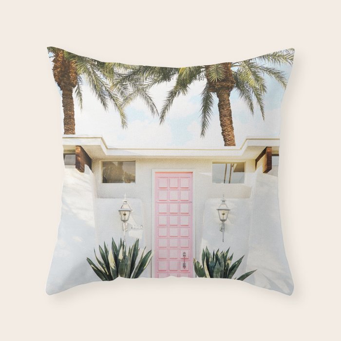 Palm Springs House Throw Pillow Gallery Image 6