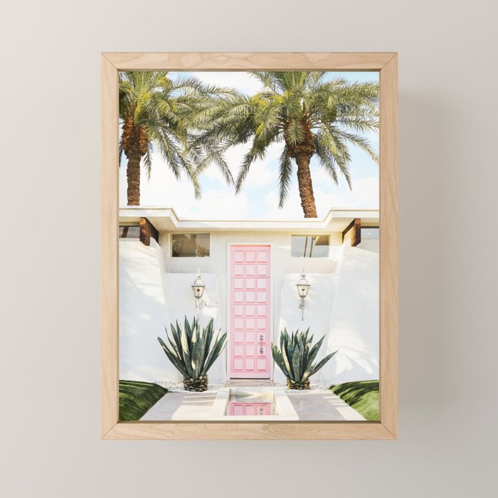 Palm Springs House Mini Art Print Gallery Image 1