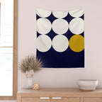 expectant iteration bauhaus Wall Tapestry Gallery Image 2