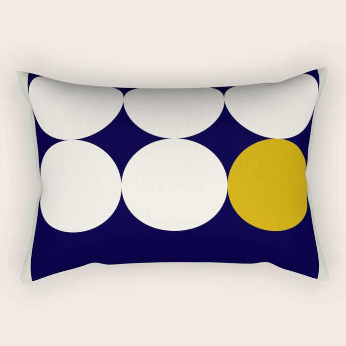 expectant iteration bauhaus Rectangular Pillow Gallery Image 2