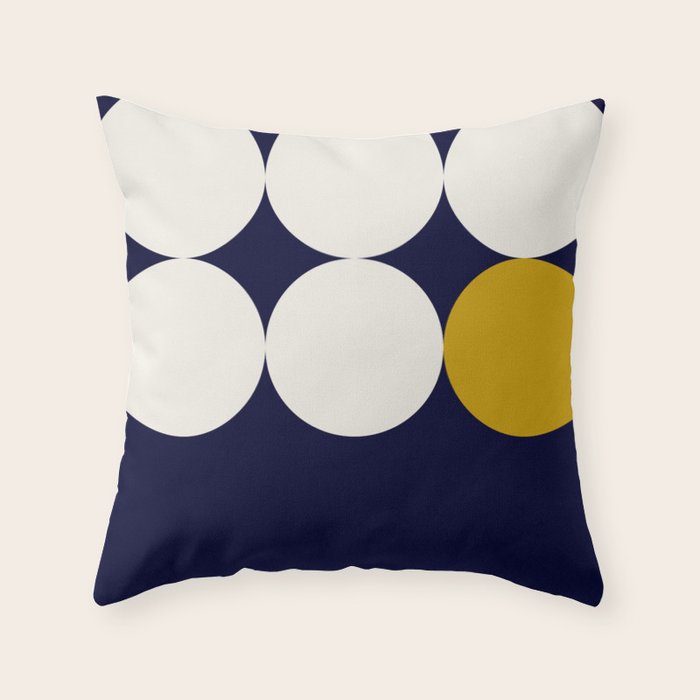 expectant iteration bauhaus Throw Pillow Gallery Image 6