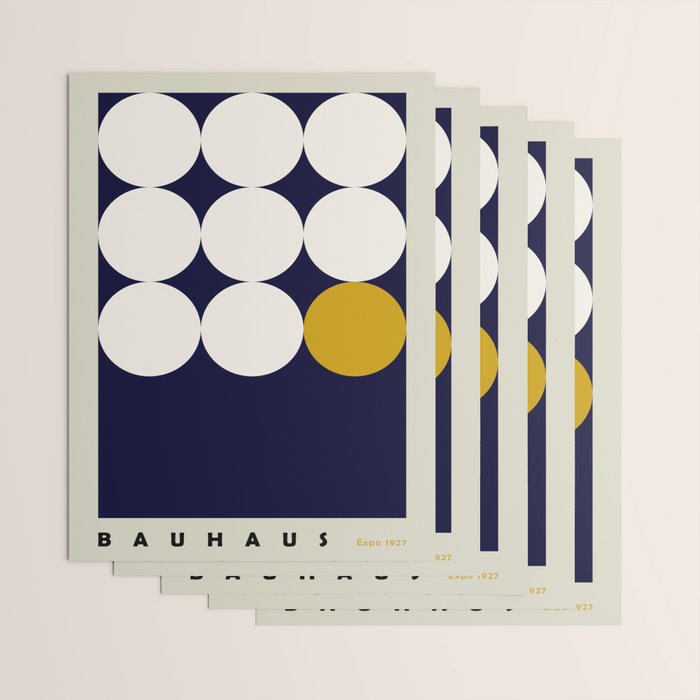 expectant iteration bauhaus Wrapping Paper Gallery Image 3