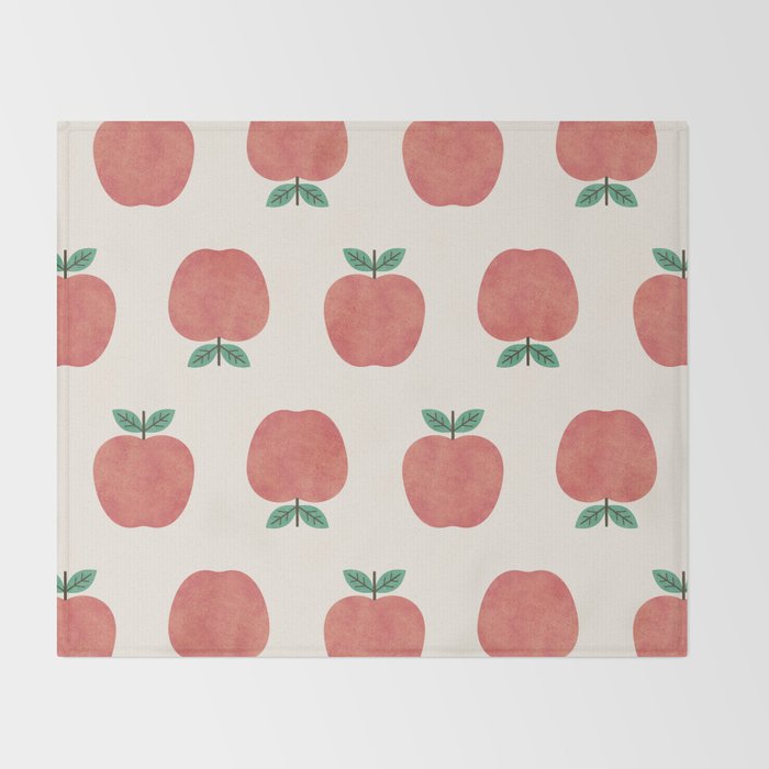 Apple my apple Throw Blanket Gallery Image 2